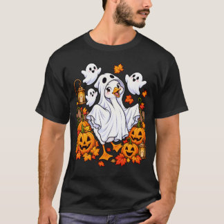 Camiseta Ganso Boo Fantasma de Halloween Gansos