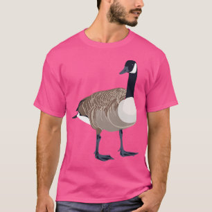 Camiseta Ganso Canadiense Divertido Lindo Naturaleza Pájaro