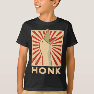 Camiseta Ganso de hongo - Divertido meme de pollo con pato