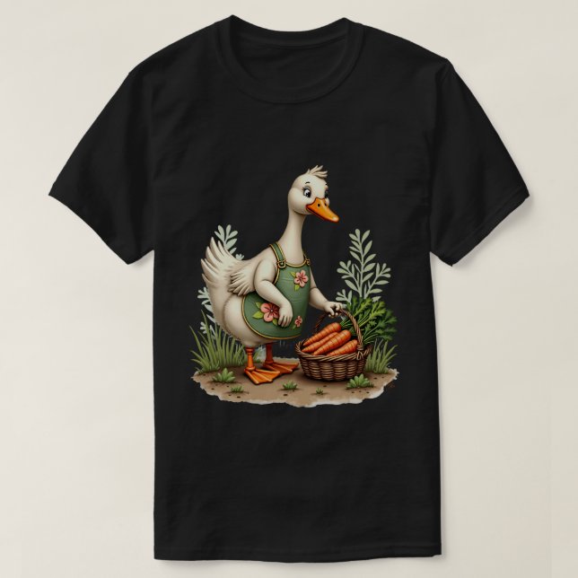 Camiseta Ganso de jardinería (Diseño del anverso)