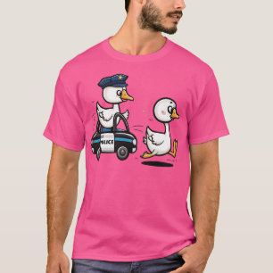 Camiseta ganso de la policía