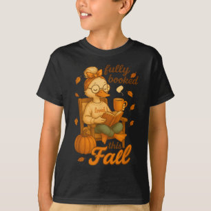 Camiseta Ganso de lectura de otoño estético, Pu de amante d