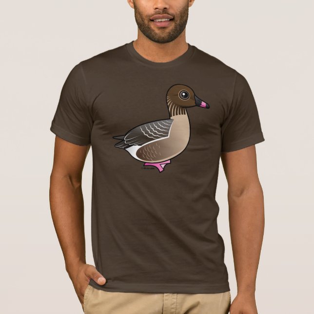 Camiseta Ganso de pie rosado (Anverso)