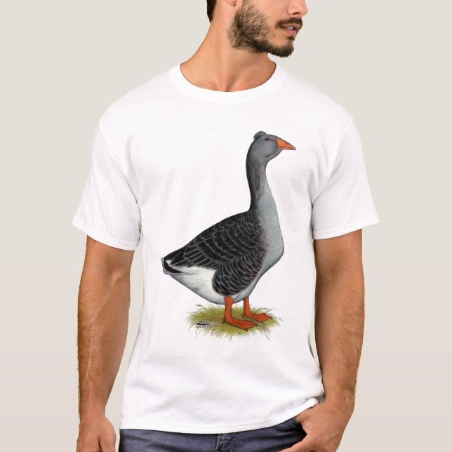Camiseta Ganso de Toulouse empenachado (Anverso)