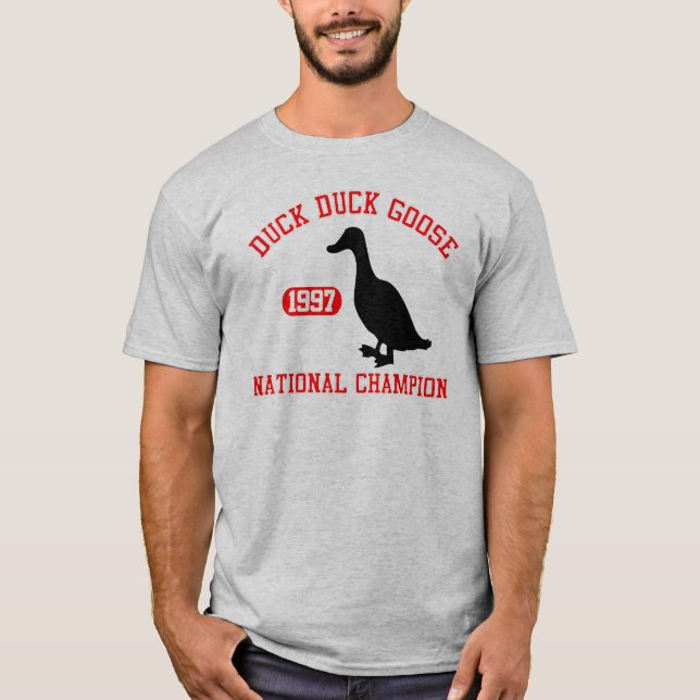 Camiseta Ganso del pato del pato (Anverso)