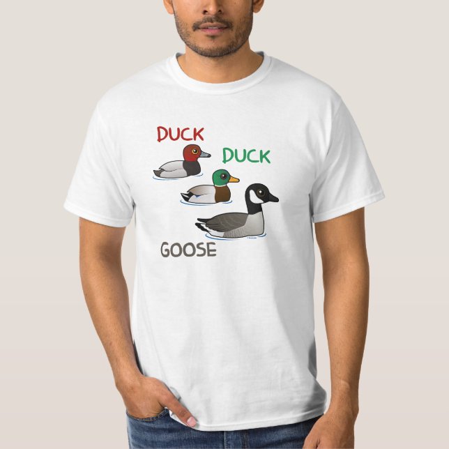 Camiseta Ganso del pato del pato (Anverso)