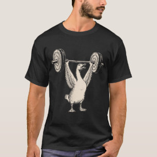 Camiseta Ganso Divertido Musculoso Mamá Gimnasio Bomba Cubi