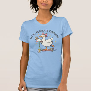 Camiseta Ganso en Scooter - Para Regular Emociones