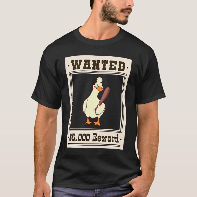 Camiseta Ganso Enojado (Anverso)