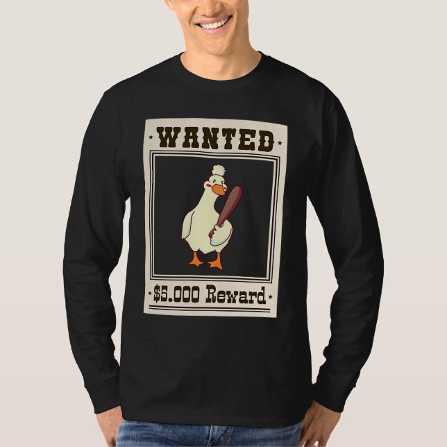 Camiseta Ganso Enojado (Anverso)