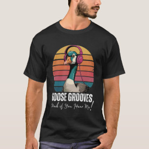 Camiseta Ganso escuchando música Apoyo sensorial autismo Ir