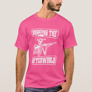 Camiseta Ganso Esqueleto Gansos - Cazador Caza Caza de Pato