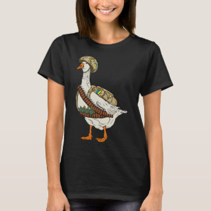 Camiseta Ganso Militar Ucraniano Combyt Soldado Divertido R