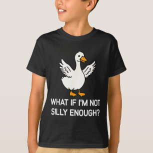 Camiseta Ganso, qué pasa si no soy lo suficientemente tonto