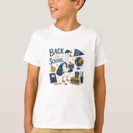 Camiseta Ganso Retro Estético De Regreso A Clases