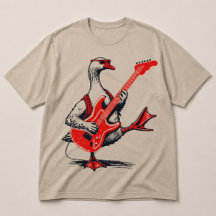 Ganso Rockstar Genial Tocando Guitarra Eléctrica R