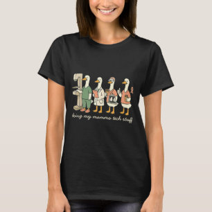 Camiseta Ganso Tecnológico Tonto X Mammo Haciendo Rayos de