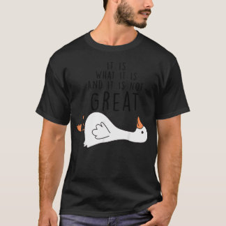 Camiseta Ganso Tonto Animal Divertido Tonto