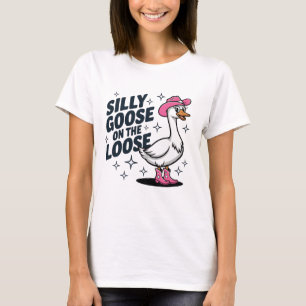 Camiseta Ganso Tonto Pato Divertido: Comedia Hilarante de A