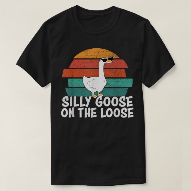 Camiseta Ganso Tonto Suelto  (Diseño del anverso)