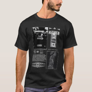 Camiseta Gánster Nro 3 Estilo Streetwear retro