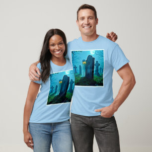 Camiseta Gantasma inquietante de Graveyard Ghost
