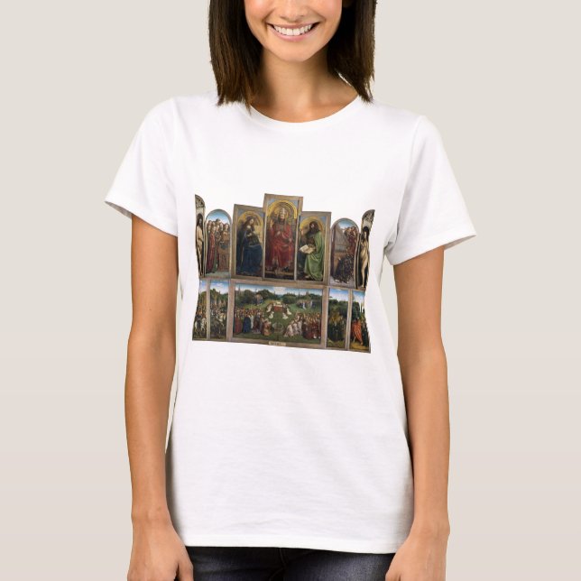 Camiseta Gante Altarpiece, Hermanos Van Eyck (Anverso)