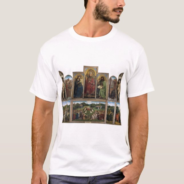 Camiseta Gante Altarpiece, Hermanos Van Eyck (Anverso)