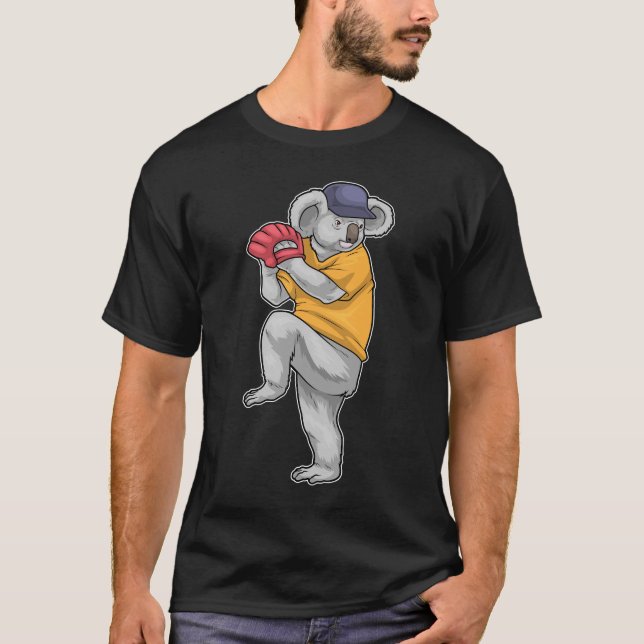 Camiseta Gante de béisbol de Koala (Anverso)