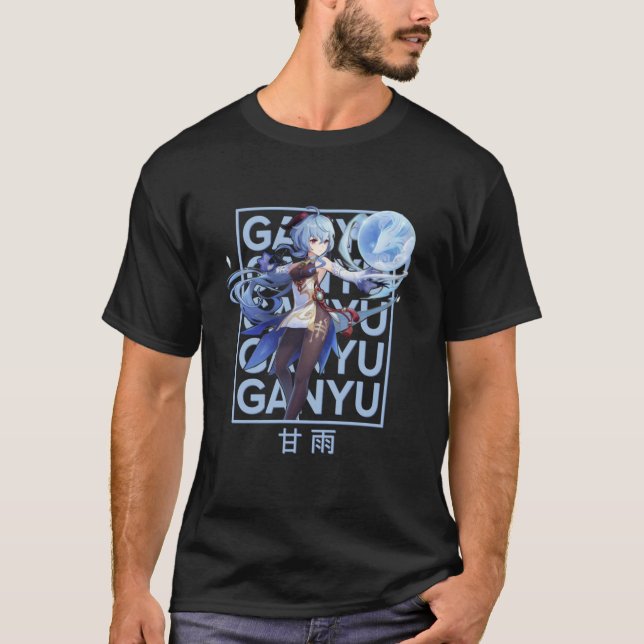 Camiseta Ganyu Genshin Impact Classic (Anverso)