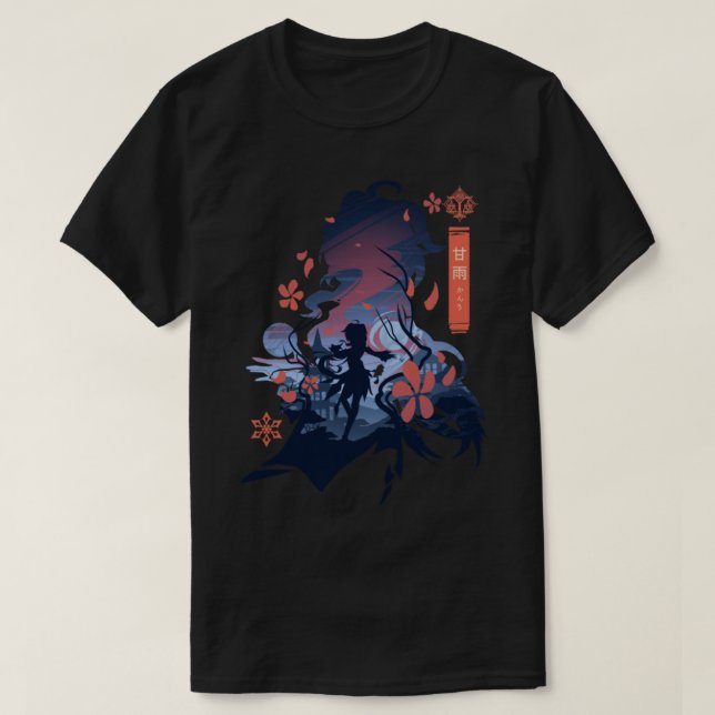 Camiseta Ganyu - Impacto Genshin (Diseño del anverso)