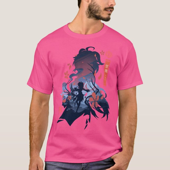 Camiseta Ganyu - Impacto Genshin (Anverso)