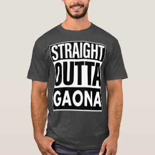 Camiseta Gaona Name Straight Outta Gaona