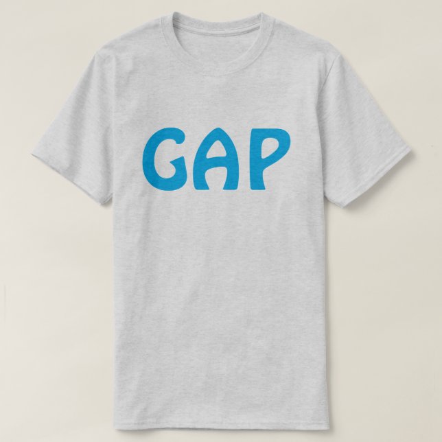 CAMISETA GAP (Diseño del anverso)