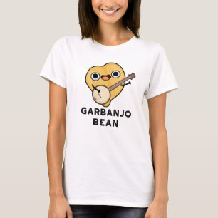Camiseta Gar-banjo Bean Funny Garbanzo Banjo Pun