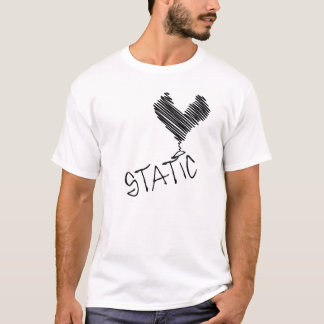Camiseta "Garabato estático" T