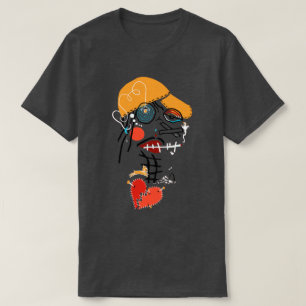 Camiseta garabatos