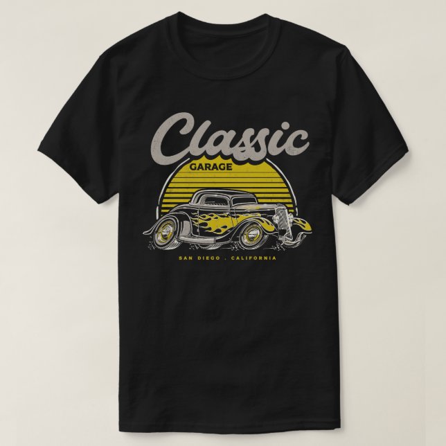 CAMISETA GARAGE CLÁSICO 1 (Diseño del anverso)