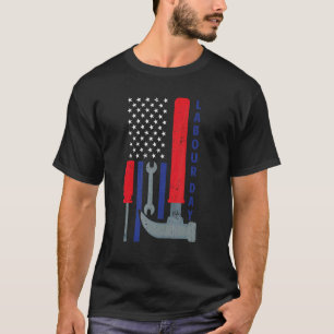 Camiseta Garage Feliz Día del Trabajo 2022 Herramientas de