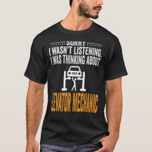 Camiseta Garage Lo siento no estaba escuchando Estaba pensa