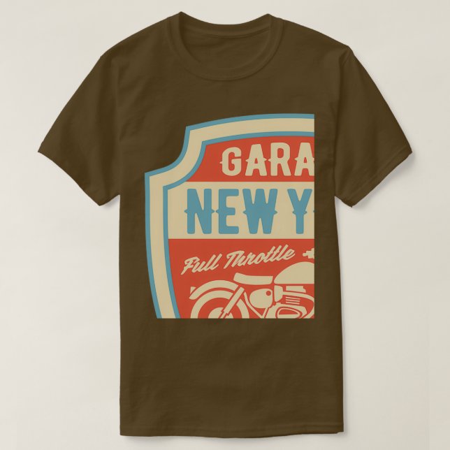 Camiseta Garage new york (Diseño del anverso)