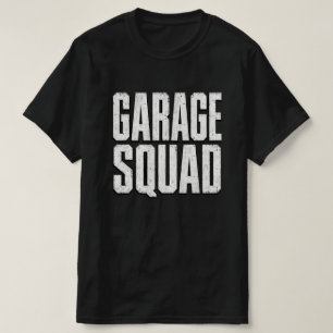 Camiseta Garage Squad, regalo para mecánicos