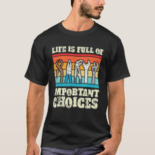 Camiseta Garage Vida Vintage Está Llena De Hombre Mech Impo