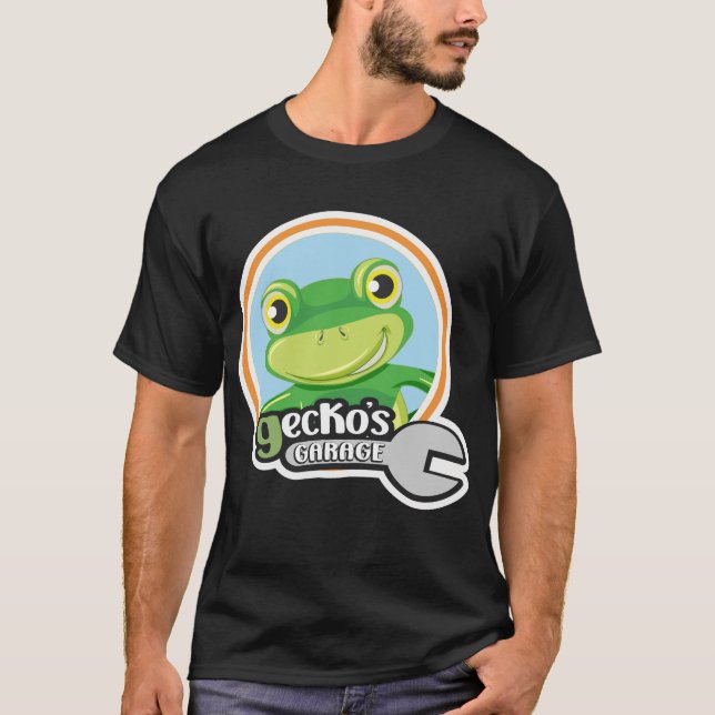 Camiseta Garaje de Gecko (Anverso)