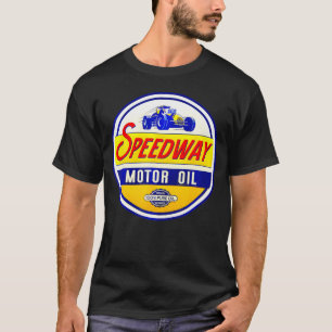 Camiseta Garaje de la motocicleta de la gasolinera del moto