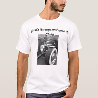 Camiseta Garaje de los condes del coche de carreras