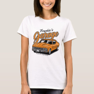 Camiseta Garaje de Muscle Car Clásico Personalizado 1968 39