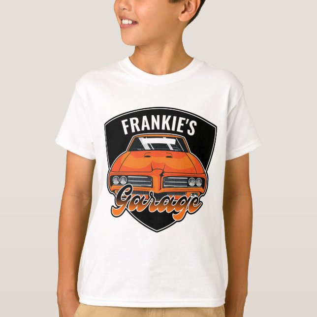 Camiseta Garaje de Muscle Car personalizado Ram Air 400 de  (Anverso)