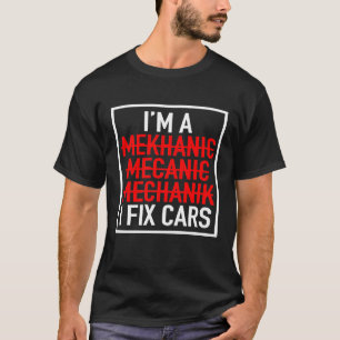 Camiseta Garaje del taller de reparación automática del mec