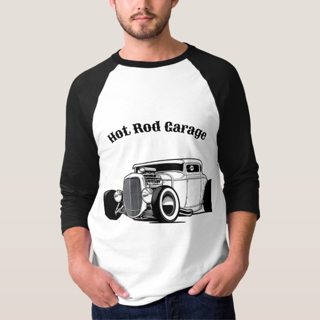 Camiseta Garaje Hot Rod (Anverso)